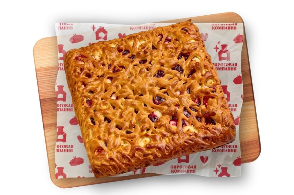купить вишневый творожник  - пироговая компания