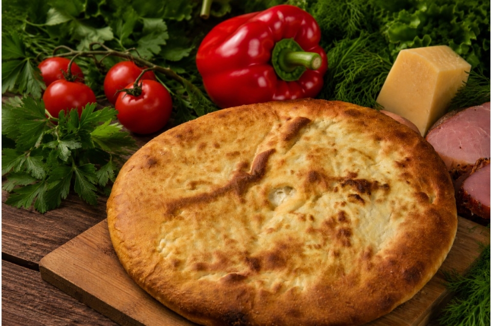купить осетинский пирог с картофелем и сыром - пироговая компания