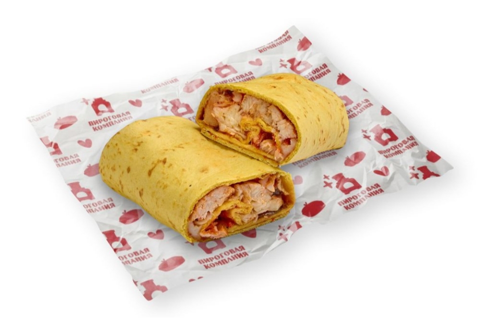 купить буррито острое с курицей - пироговая компания