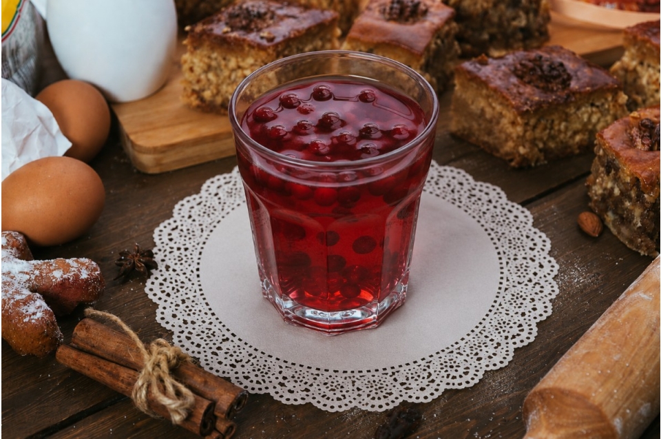 купить морс клюквенный - пироговая компания