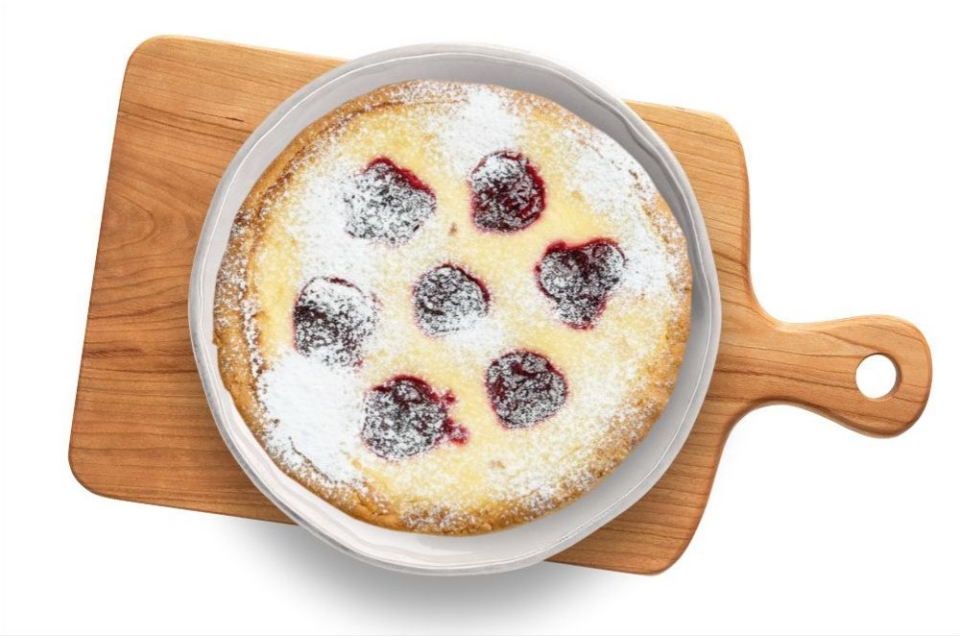 купить «королевский» творожник с вишней на песочном тесте - пироговая компания