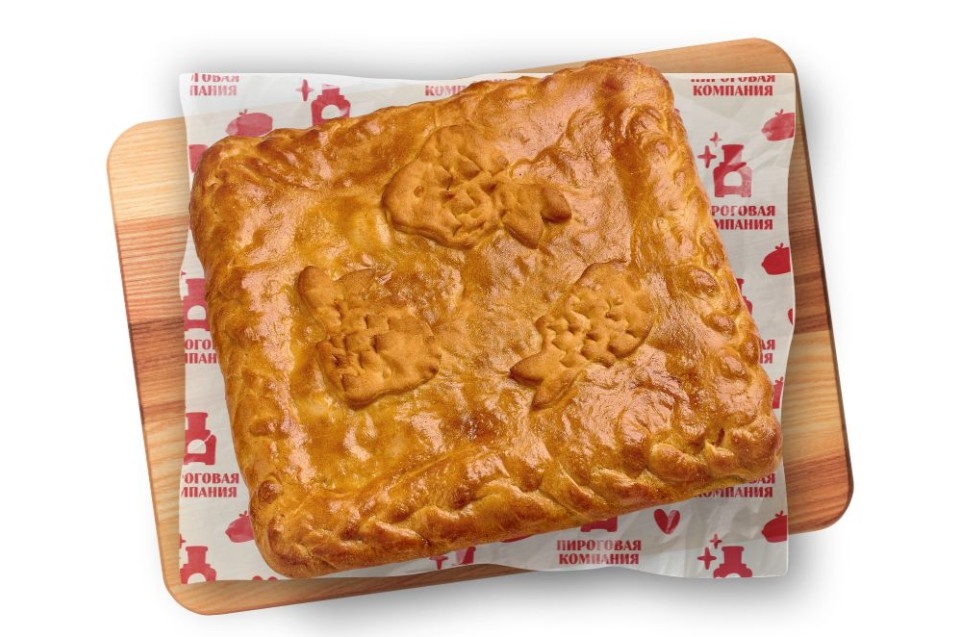 купить пирог с сёмгой и картофелем - пироговая компания