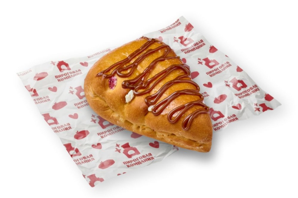 купить булочка с вишней и творогом - пироговая компания