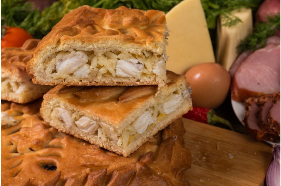 купить карельский рыбник с треской и картофелем - пироговая компания
