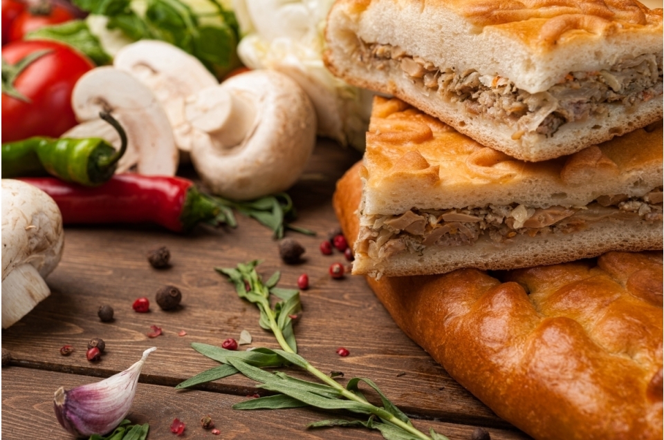 купить пирог  с жюльеном - пироговая компания