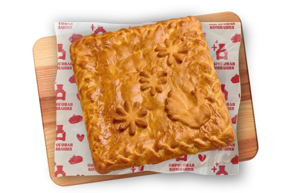купить пирог с курицей и луком - пироговая компания