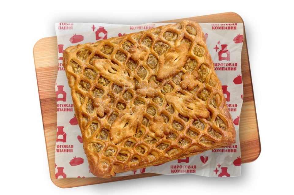 купить пирог с яблоком и грушей - пироговая компания