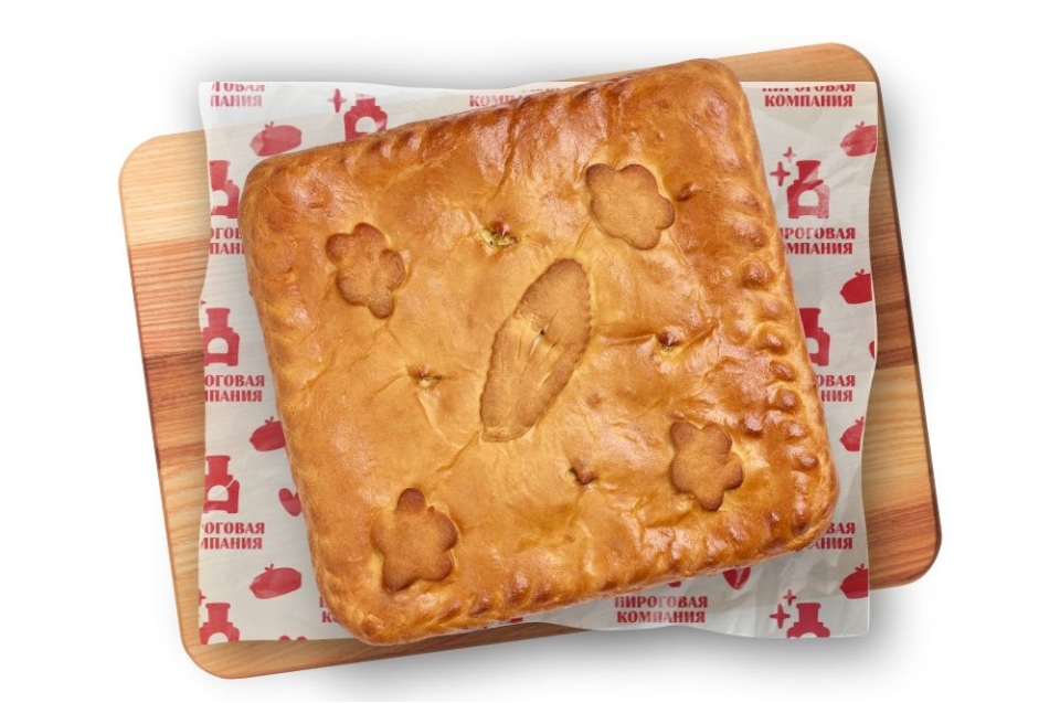 купить пирог со свежей капустой и яйцом - пироговая компания