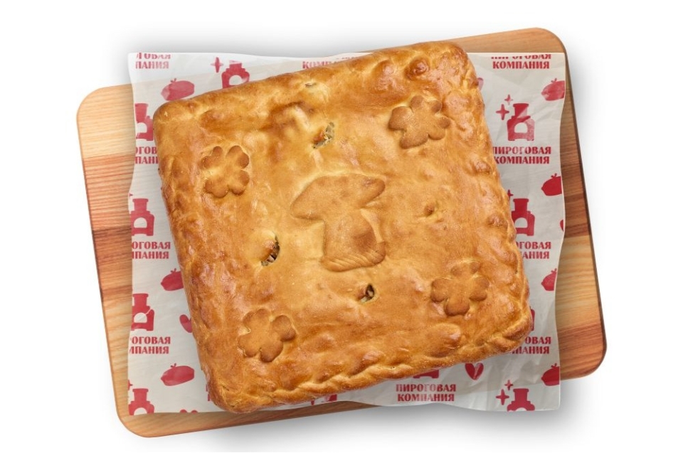 купить пирог постный с картофелем и грибами - пироговая компания