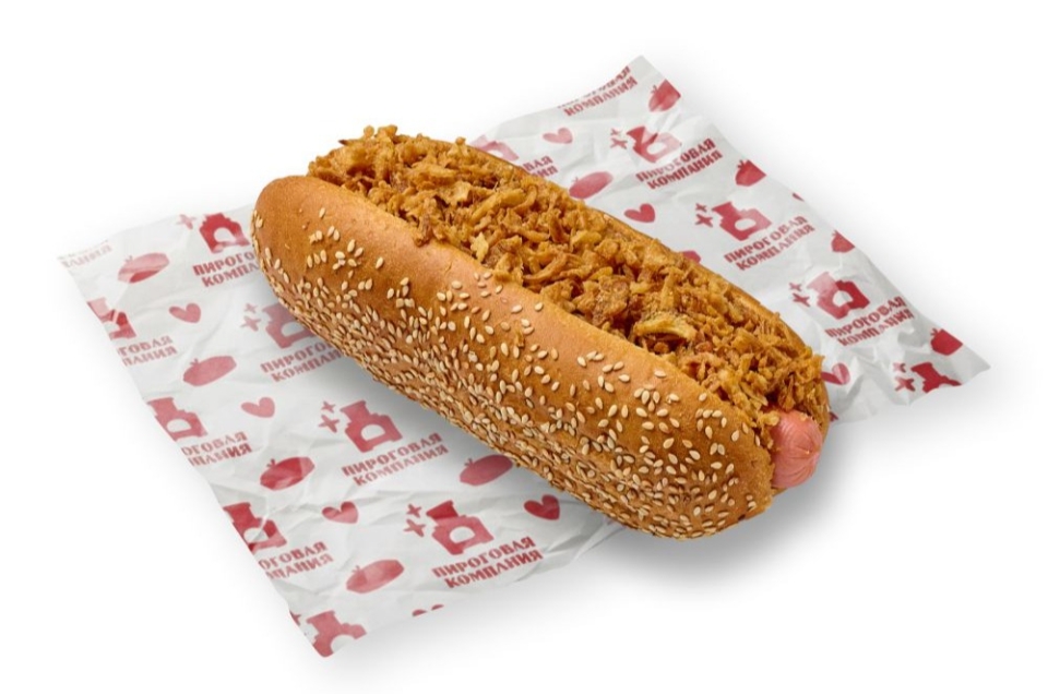 купить хот-дог с жаренным луком - пироговая компания