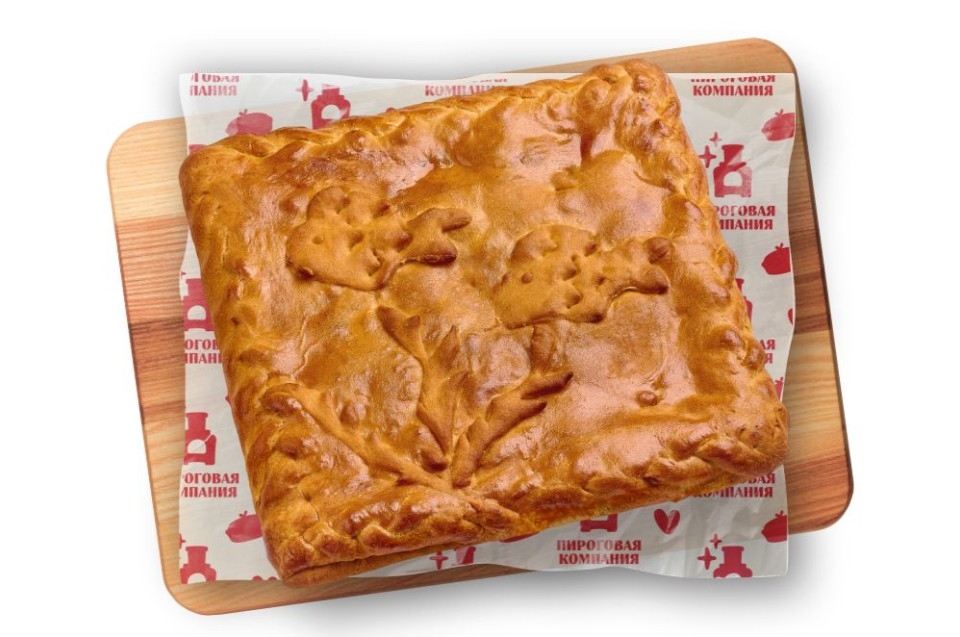 купить пирог с сёмгой и луком - пироговая компания