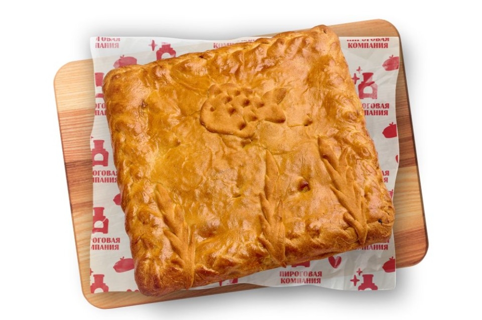 купить пирог с горбушей и картофелем - пироговая компания